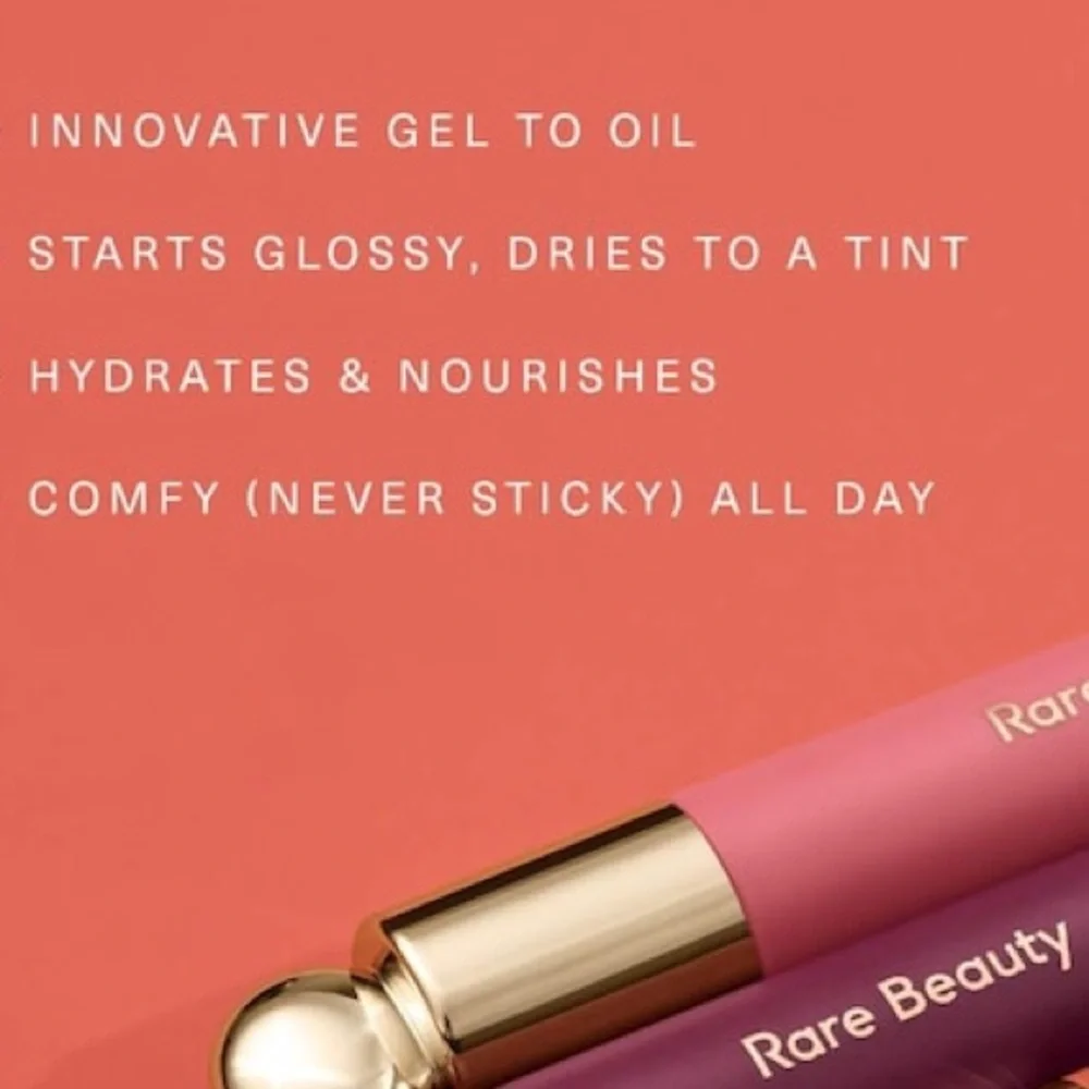 Rare Beauty Lip Gloss in Vibrant Pink